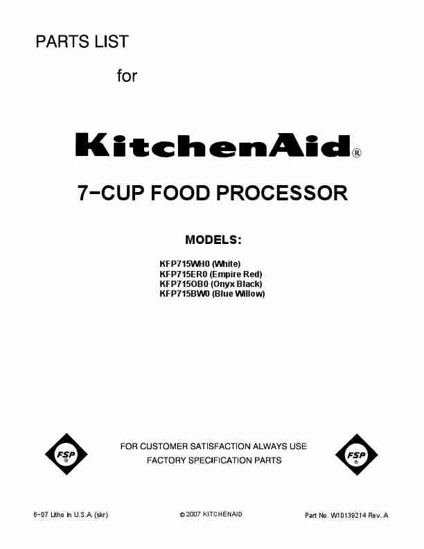 KitchenAid Blender KFP715BW0-page_pdf